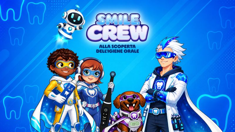 Giochi accessibili WCAG 2.0 AA. Smile Crew